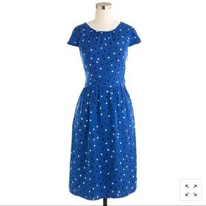 J crew Silk cap sleeve dress NWT sz 0